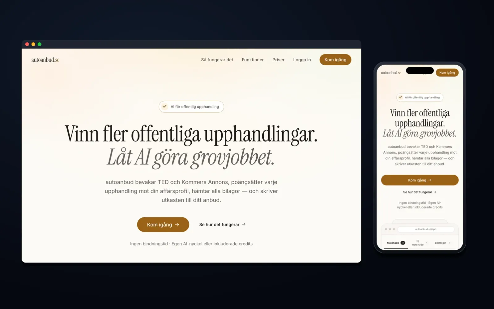 autoanbud.se — skärmbild av sajten